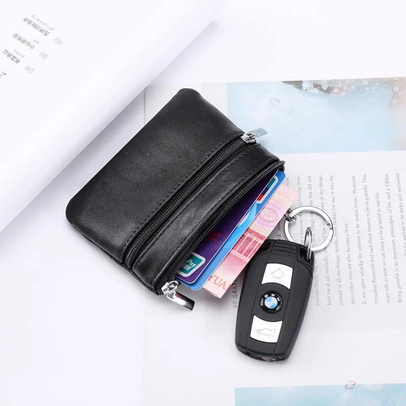 PUOU 2020 Genuine Leather Wrist Bag Hand Clutch Bags Ladies Women Coin Purse Key case Mini | Багаж и сумки