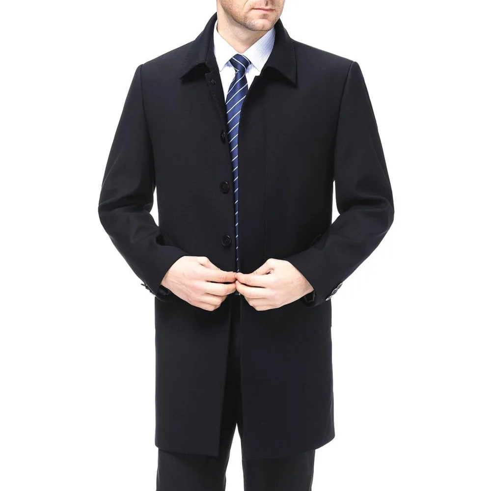 Mu Yuan Yang новые мужские осенние пальто Модные Повседневные Классические тренчи