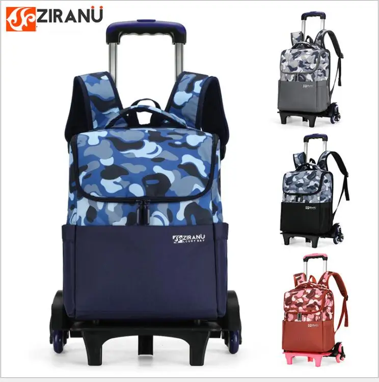 Школьные ранцы на колесах школьный рюкзак колесиках для мальчиков детские