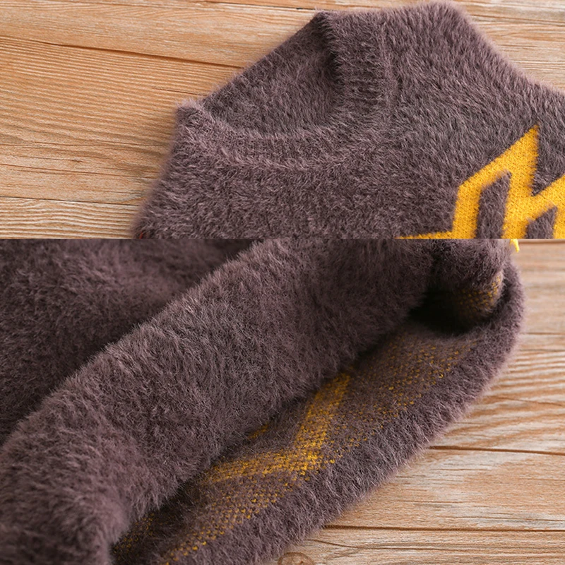 Осень-весна 2019 детские свитера милая трикотажная одежда для маленьких девочек