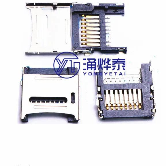 YYT TF Палуба Разъем для карты micro SD 8Pin памяти держатель карт палуба