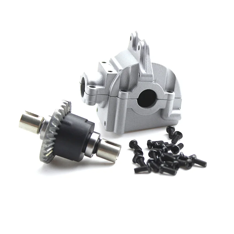 

1 Set Metal Differential+Metal Gear Box for Wltoys 144001 1/14 4WD High Speed Racing RC Car Vehicle Models Parts