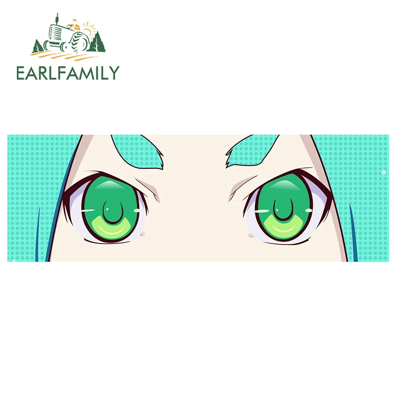

Автомобильное покрытие EARLFAMILY, 13 см х 4,3 см, для Tsukimonogatari Yotsugi виниловые наклейки на машину, устойчивое к царапинам, водонепроницаемое, наклейк...