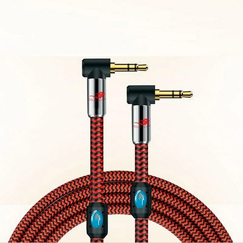 

1/8 Inch 3.5mm Male to Male Aux Cable for PC Laptop Home Car Stereo Cellphone Amplifier Headphone Speaker Audio Shielded Cords