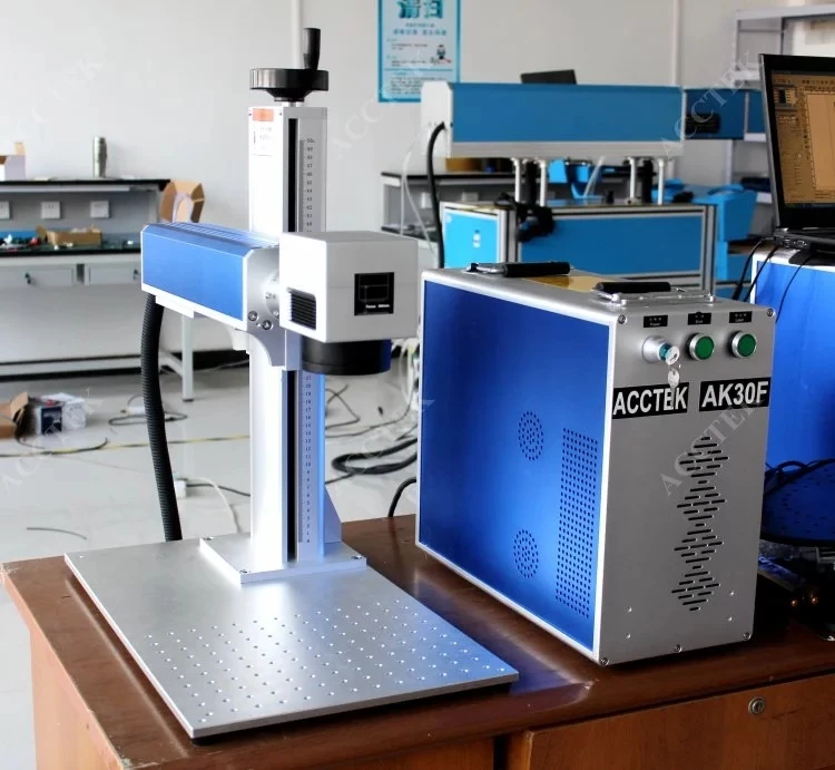 Портативная маркировка логотипа красоты 20 Вт 30 Raycus УФ-лазер мобильный телефон