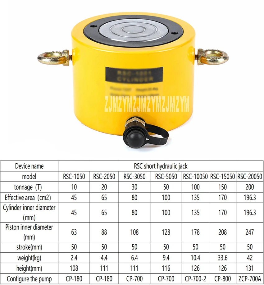 Гидравлический домкрат на 50 тонн быстрое масло гидравлические подъемники и