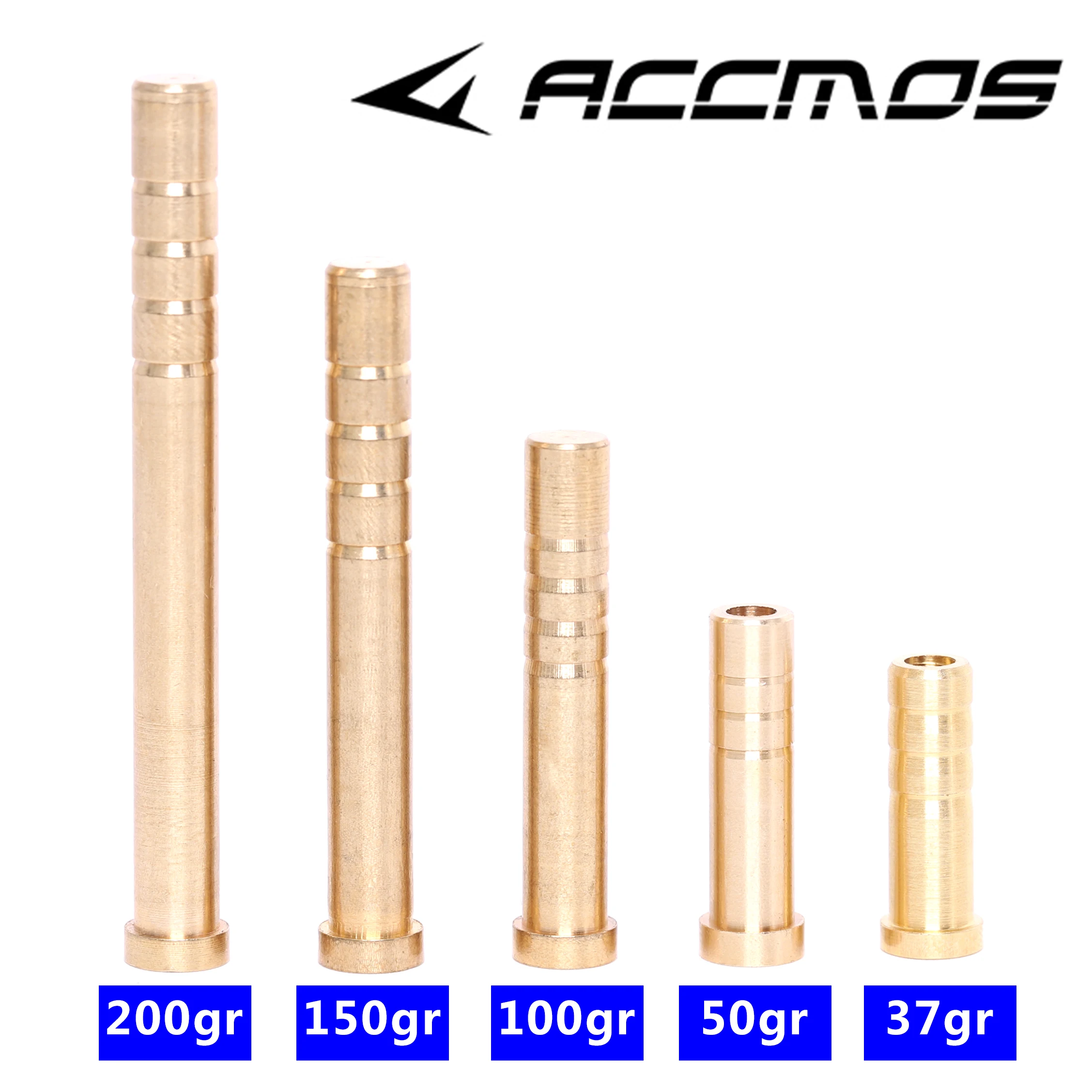24 Pieces Copper Arrow Inserts for 6.2mm Arrow Shaft Archery Accessories 
