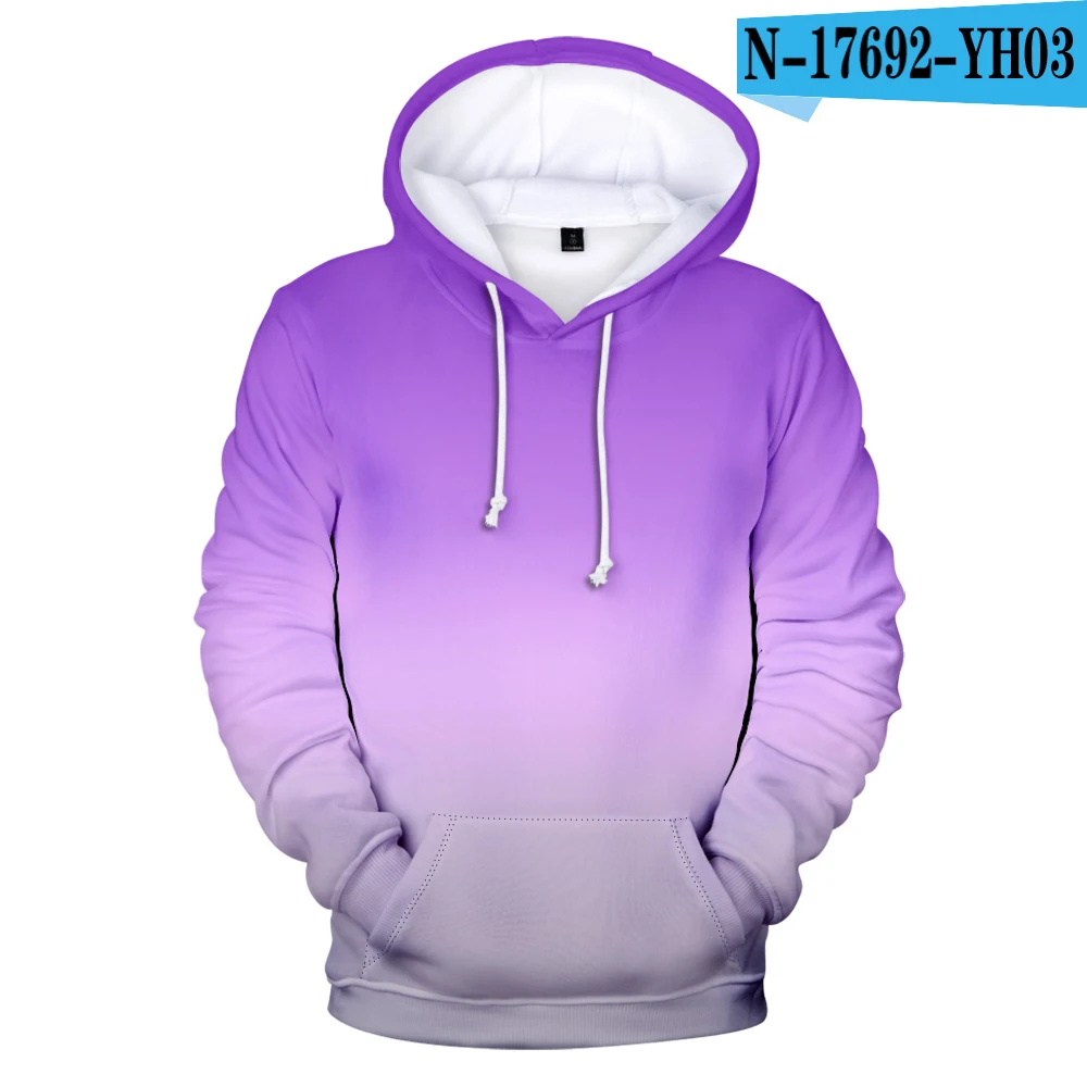 

Толстовка Мужская/Женская с длинным рукавом, Модный свитшот с 3D градиентом, Повседневная крутая кофта в стиле Харадзюку, пуловеры для взрос...