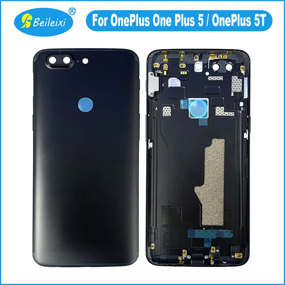 Задняя крышка аккумулятора для OnePlus One Plus 5 A5010 / 5T сменный корпус защитная прочная