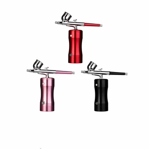 Портативный насос-распылитель в виде ручки, воздушный компрессор, для художественной живописи, ремесла, торта, Красивые наборы аэрографов