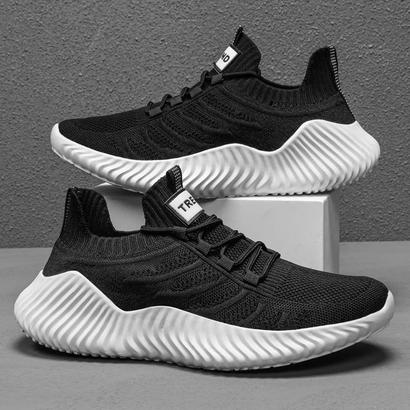 

New Casual Shoes for Men Spring Autumn Lace UP Breathable Mesh Male Shoes High Quality Fashion Sneaker Zapatillas De Deporte