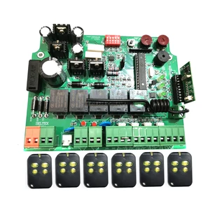 LPSECURITY 24 В Открыватель ворот элемент управления панели PCB Материнская плата для двухрычажного двигателя распашных ворот