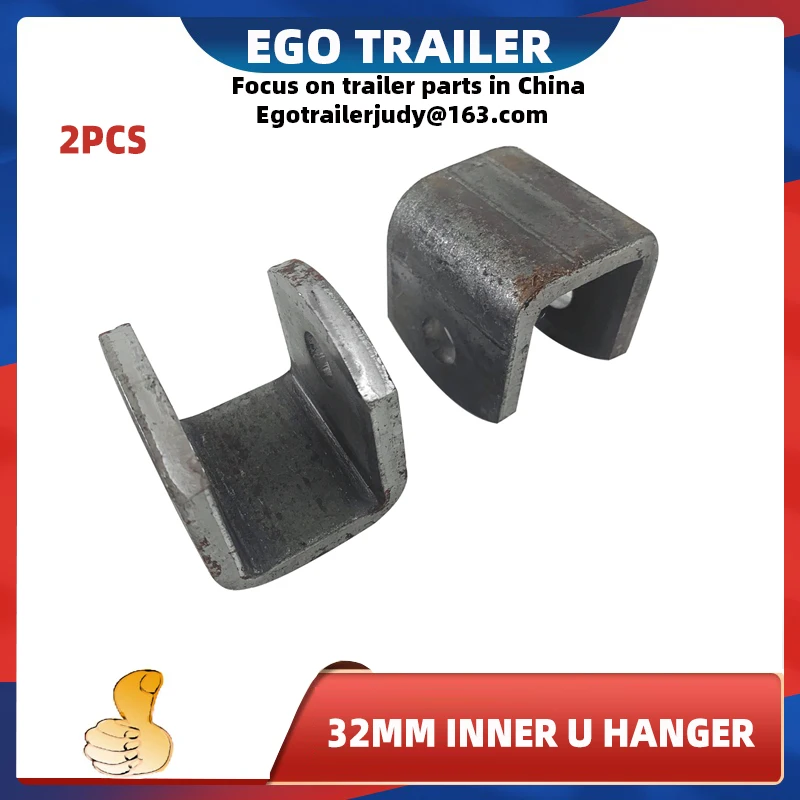 

EgoTrailer 2 шт. Подвеска для прицепа 32 мм, внутренняя Передняя и задняя подвеска для тапочек