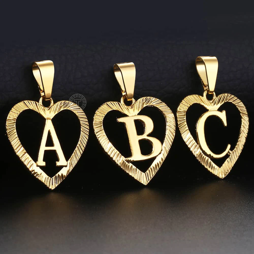 Женское ожерелье с подвеской подвеска буквами оригинала золотой алфавит