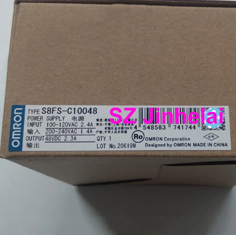 

OMRON S8FS-C10048 Authentic original Switching power supply 100W 48VDC 2.3A