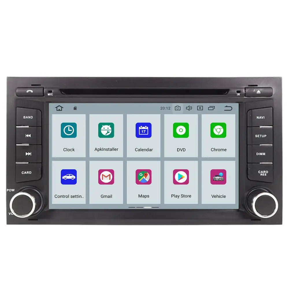 Android 9 0 встроенный DSP Восьмиядерный 4G + 64G Ibiza автомобильный DVD для Seat Leon ips 7 дюймов