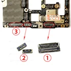 2 шт. для XIAOMI MI 9T Mi9t M9t LCD FPC Разъем для сенсорного экрана PCB разъем материнская плата гибкий разъем USB зарядная плата разъем для батареи