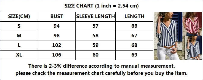 

Summer Ladies Soft Loose Cotton Long Sleeve Top Casual Shirts Women Striped V-Neck Blouse