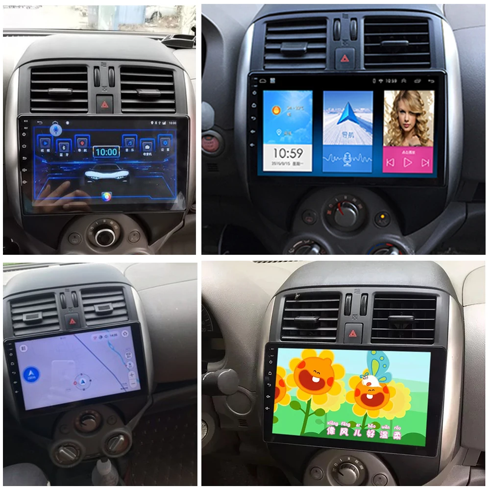 Автомобильный мультимедийный плеер стерео GPS DVD радио навигация NAVI Android экран