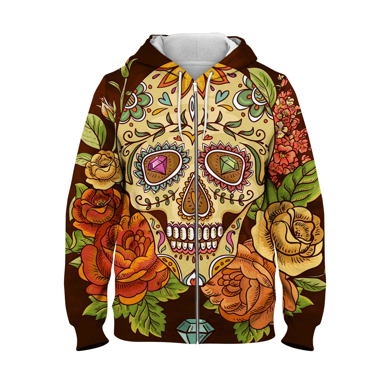 

3D printing Skull print hoodie sweatshirt shirt male sweatshirt male customer design sweatshirt male plus size WY139