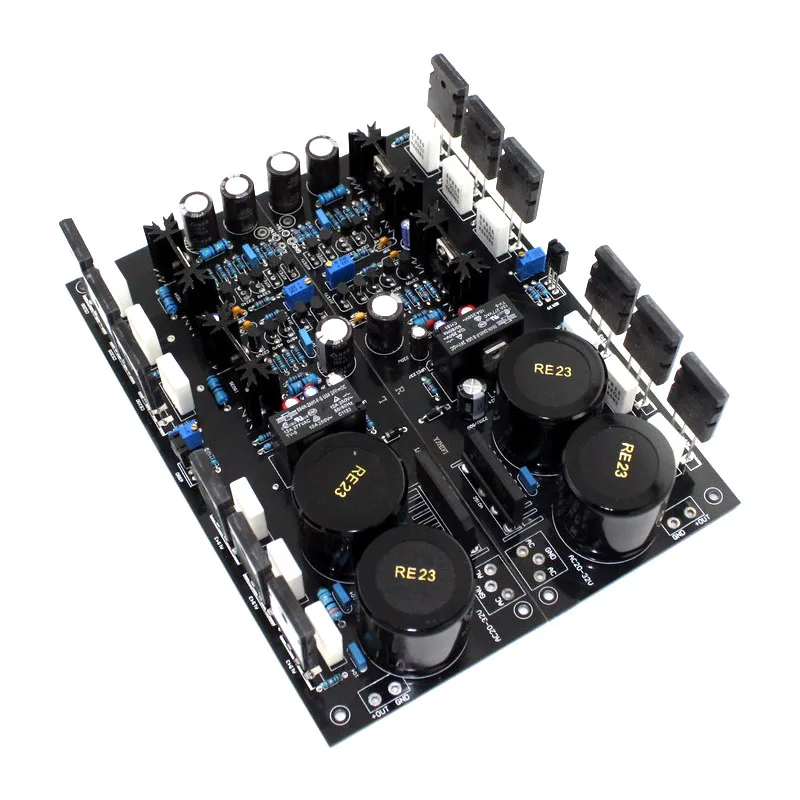 Плата усилителя мощности A2 FET с полной симметрией (1 пара готовых плат)