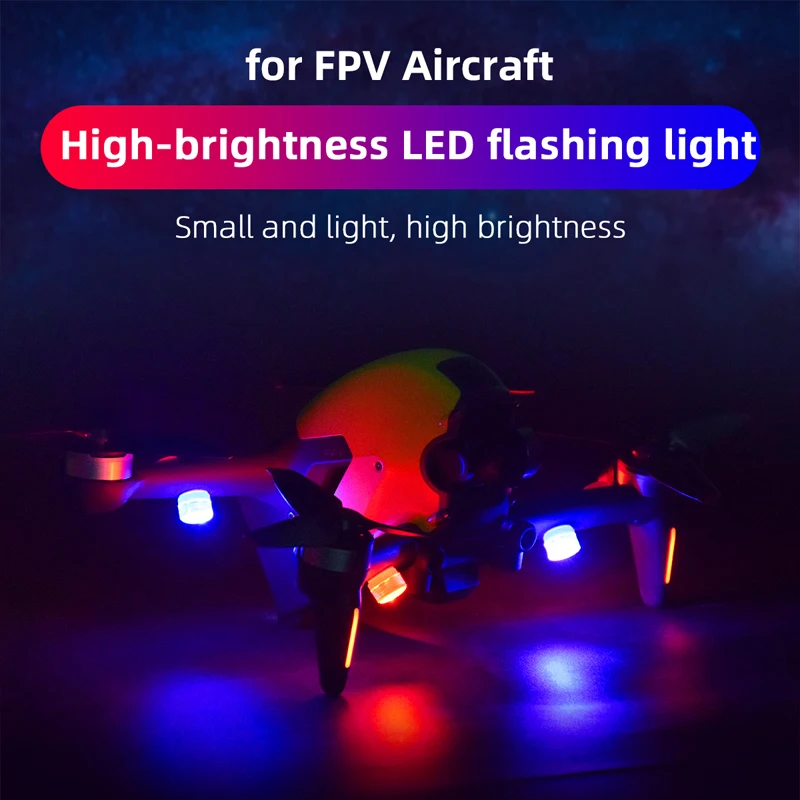 

For DJI MINI SE MINI 2 Mavic Air 2s Mavic 2 Pro/Zoom General Purpose Night Flying Signal Lamp Navigation Light LED Flash Lights