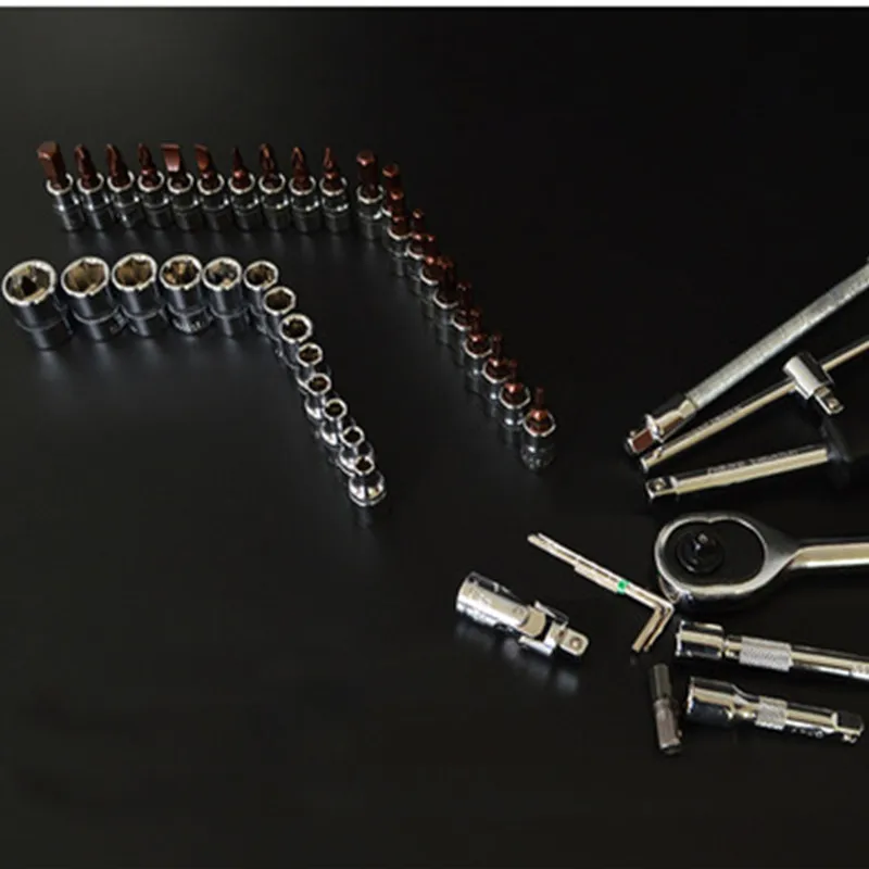 Полный набор инструментов из 46 предметов красный классический ящик для с