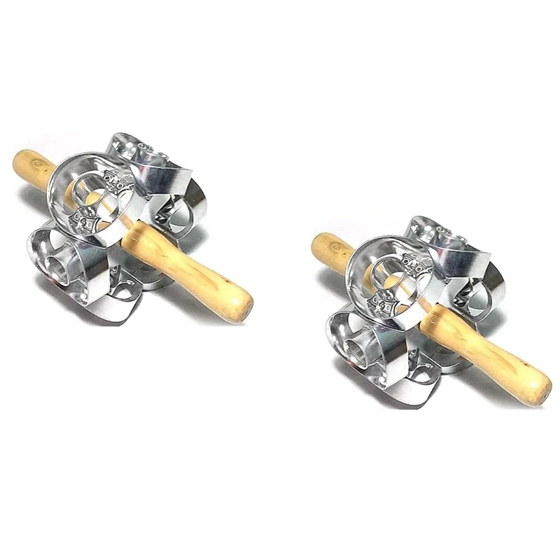

Rotatable Metal Revolving Donut Cutter Maker Cake Mold Cutting Yeast Donuts DIY Pastry Dough Baking Roller
