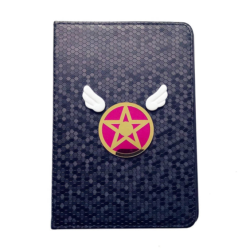 Косплей волшебная девушка Сейлор Мун карта Captor Sakura аниме действие напечатанный рисунок из искусственной кожи таблетки обложка Защитный чехол для iPad