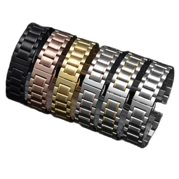 

Watch Band Stainless Steel Band Watch Strap Metal Wristband 14mm 16mm 17mm 18mm 19mm 20mm 21mm 22mm 23mm 24mm 26mm Size Width