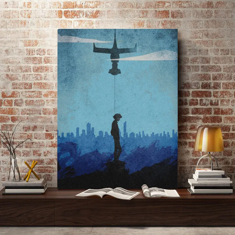 

Cowboy bebop spike Poster Canvas Wall Art Decoration prints for living Kid Children room Home bedroom decor painting