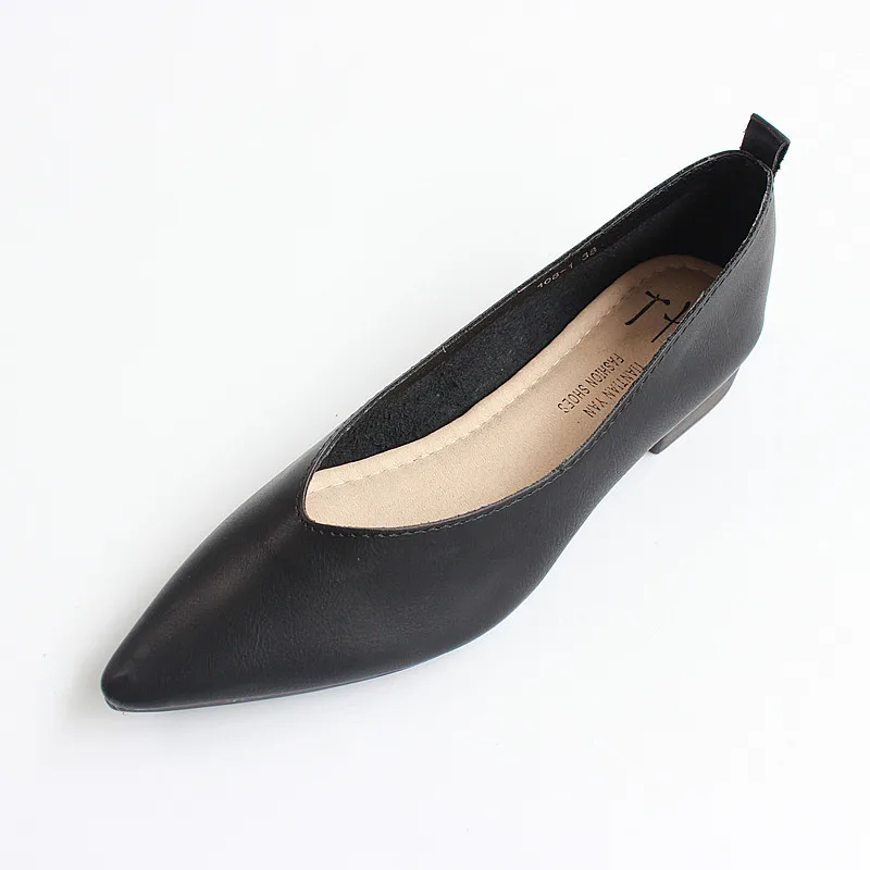 

Flats Shoes Women Autumn Loafers Women Pointed Toe Shallow Flats Casual Shoes Luxury Shoes Women Comfortable Zapatos Mujer 2019