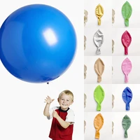 1 5pcs 36inch large size latex balloons blue pastel candy balloon baby shower decor air globos wedding birthday party decoration