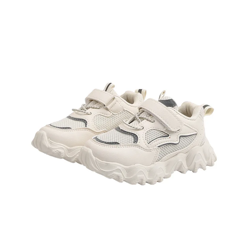 Детские кроссовки унисекс дышащие мягкая подошва модная уличная теннисная обувь