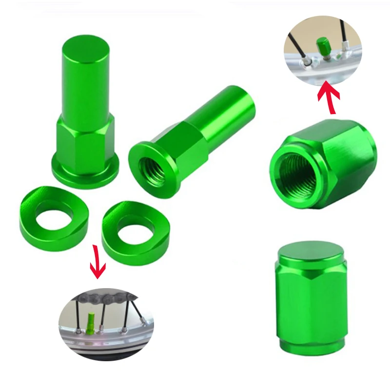 

Dirt Bike Rim Lock Nuts Bolts Spacer Motocross Valve Cap For Yamaha YZ 125 250 250F 450F WR250R WR450R WR250F WR450F YZ125 YZ250