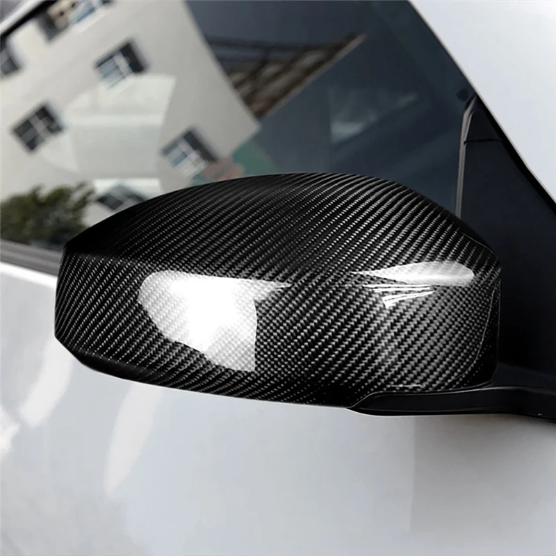 

1 Pair Rear View Mirror Cover, Carbon Fiber Side Rear View Mirror Cover Cap for 2003-2008 Nissan 350Z Z33