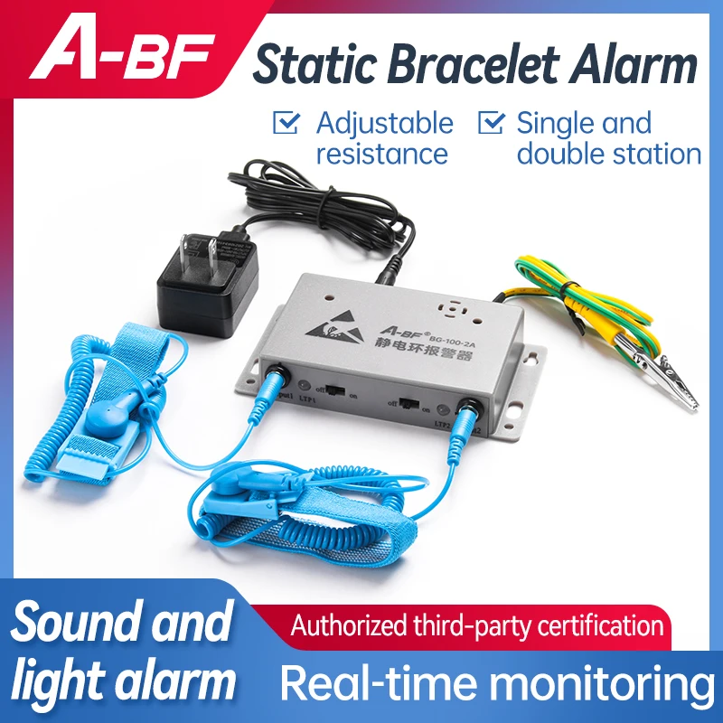 

A-BF Anti-static Alarm Automatic alarm anti-static ESD wrist strap tester one output anti-static online monitor anti-static