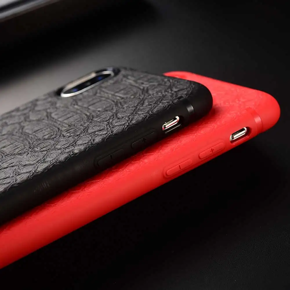 Винтажные чехлы для iphone 11 Pro Xs MAX XR X XS из крокодиловой кожи чехол телефона