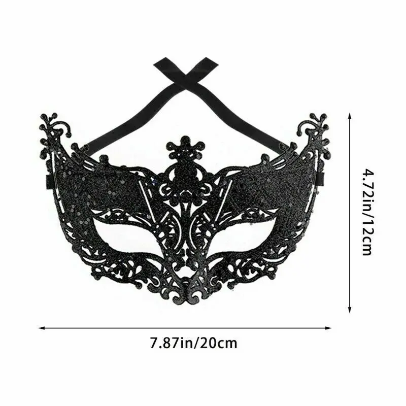 Sexy Women Black Lace Cosplay Mask Venetian Fairy Masquerade Party Ball Prom Charms Masks | Дом и сад