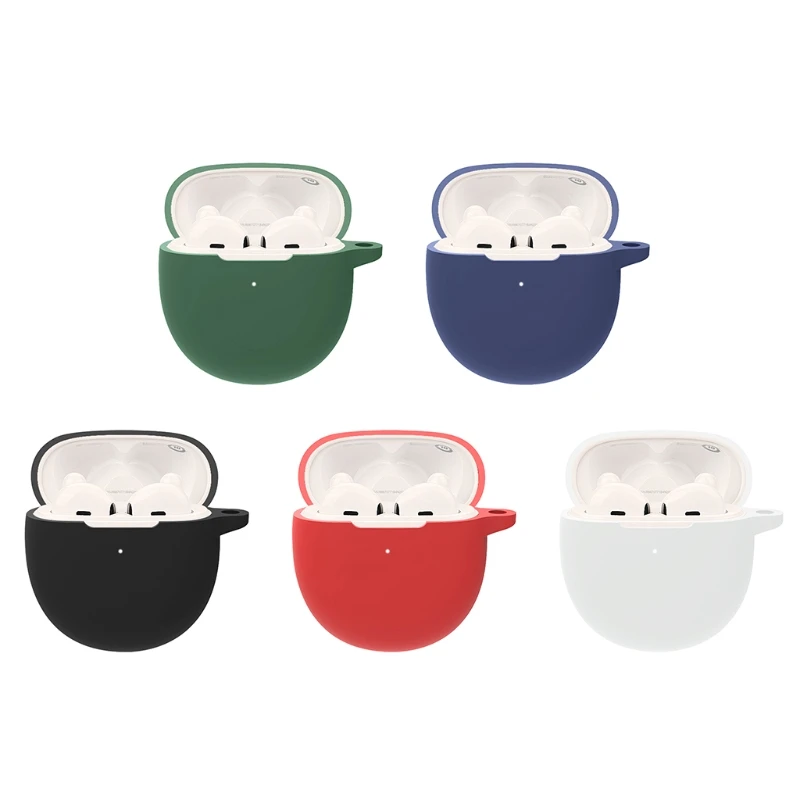 

Washable Silicone Protective Cover Shell Long Time Use Earphone Case for -OPPO Enco play TWS L41E