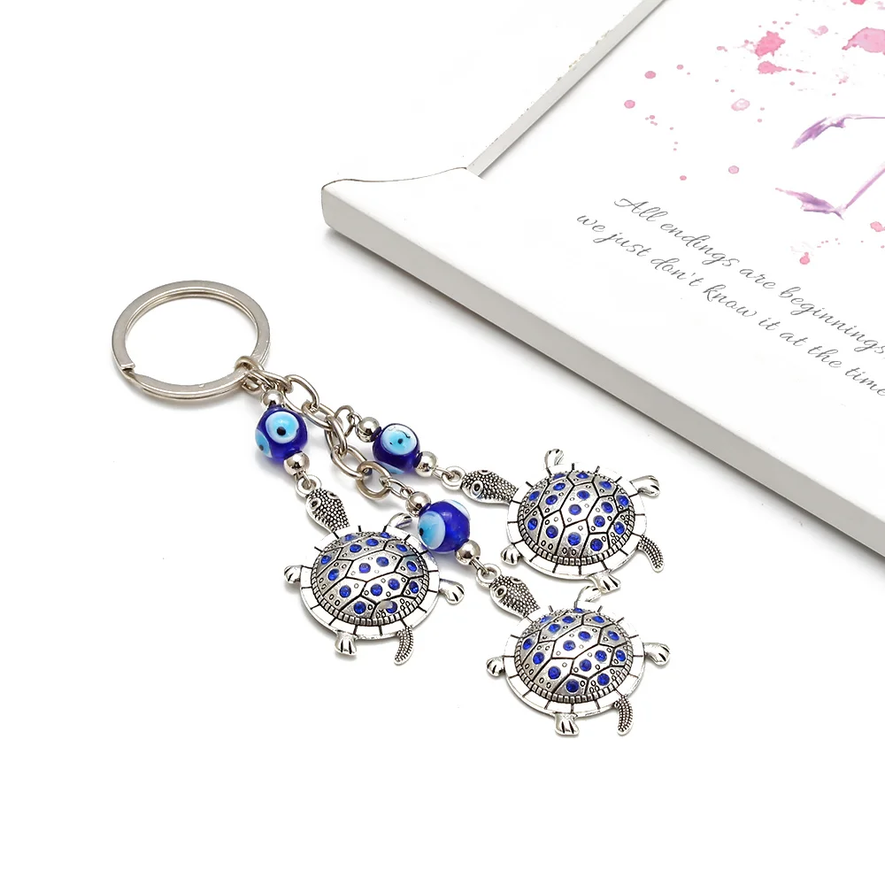 Новинка модный металлический брелок для ключей с изображением Злого Глаза и