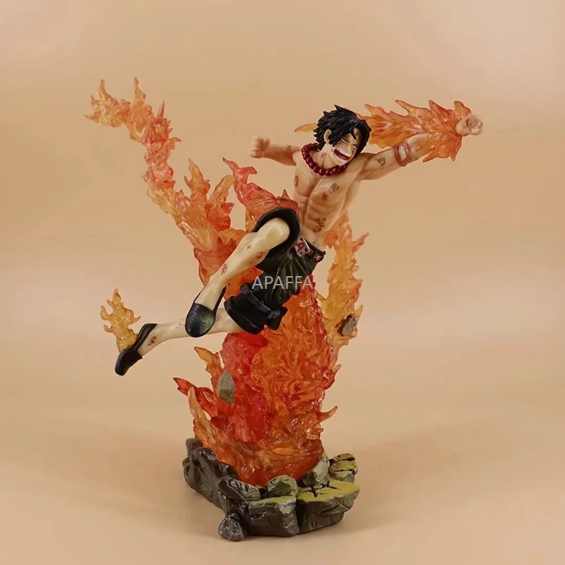 18 см Portgas D Ace Ver. Экшн фигурка из ПВХ GK японское аниме Коллекционная модель игрушки