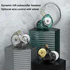 Компактные полезные проводные наушники HiFi с низким уровнем звучания, портативные наушники-вкладыши Hi-Fi с басами, гарнитура, музыкальные динамические спортивные наушники с микрофоном