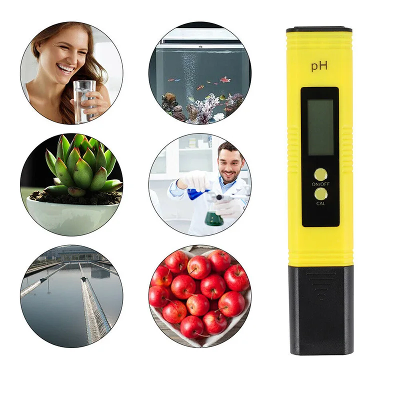 TIOODRE Digital PH Value Water Meter Pool Tester Aquarium Portable High accuracy |