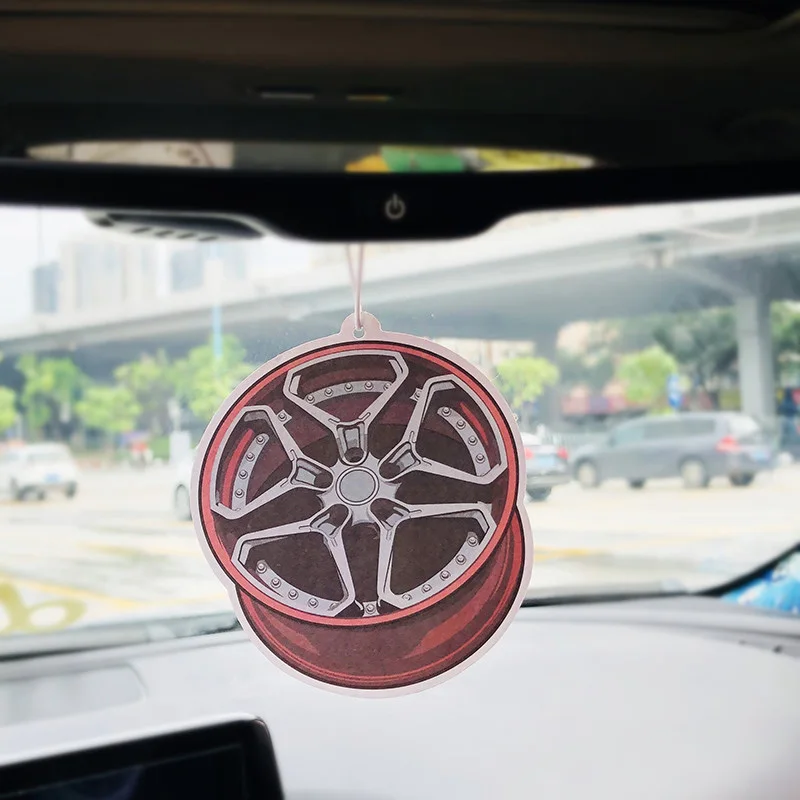 16 Colognes JDM СТИЛЬ автомобиля заднего вида Mirrow Pendent освежитель воздуха твердый бумажный поршневой тормозной диск Nos турбоколесо обод амортизатор - Название цвета: 16 Colognes