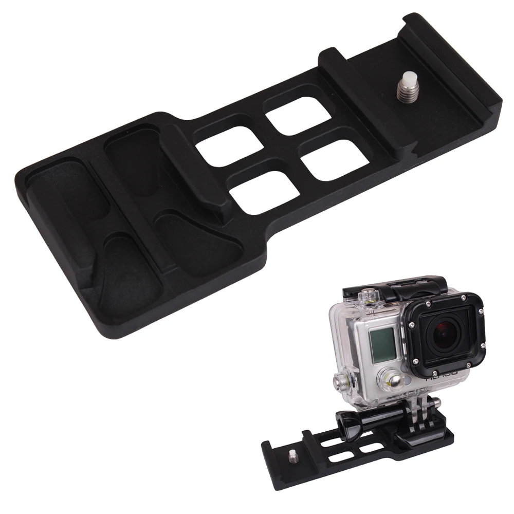 Камера Picatinny Weaver Пистолет рейку сторона для Gopro 1 2 3 + 4 | Электроника