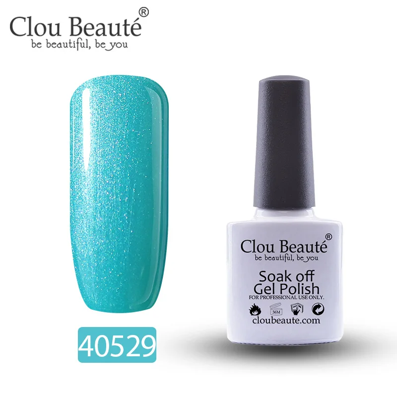 40529 Гель-лак для ногтей Clou Beaute 79 цветов полуперманентный замачивающийся лак для ногтей маникюрный УФ СВЕТОДИОДНЫЙ Цветной Гель-лак 10 мл серия Nude - Цвет: 40529