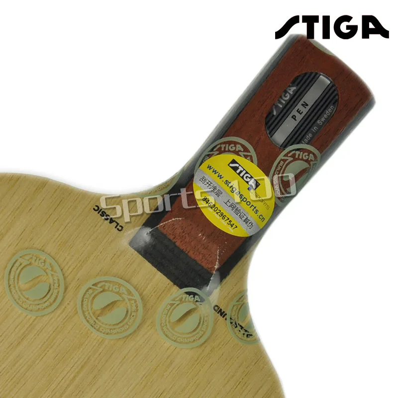 STIGA Allround Classic AC ракетка для настольного тенниса (5 слоев) пинг понга летучая мышь |