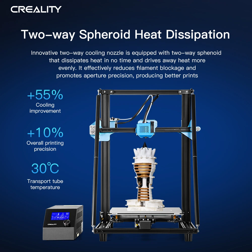 CREALITY 3D Upgrade CR 10 V2 размер принтера 300*300*400 мм BL touch Silent материнская плата для