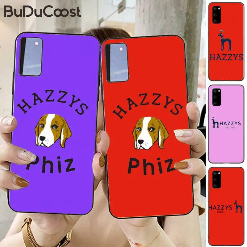 

Trend brand hazzys Phone Case for Samsung S20 plus Ultra S6 S7 edge S8 S9 plus S10-5G lite 2020 S10E